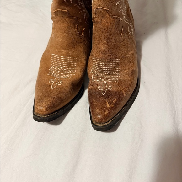 Justin Women's Puma Cowhide Western Boots, model L2703 women’s size 8 - Picture 6 of 7